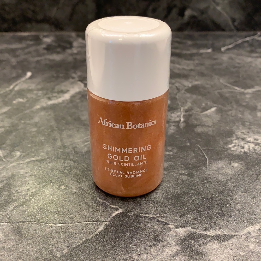 African Botanicals Shimmering Gold Oil